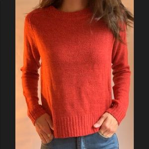 Light red sweater